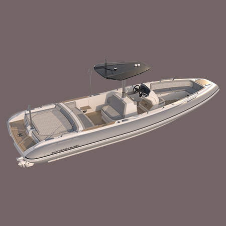 Whitmarsh 850 Beachlander with a hydraulic adjustable height hard top. Freelance design project.